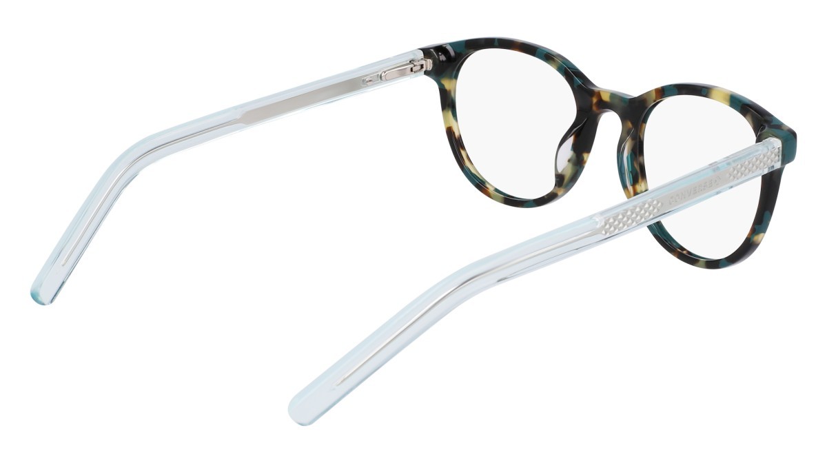 Brillen Converse CV5081 (446) farbe teal tokyo tortoise form rund gläser demo