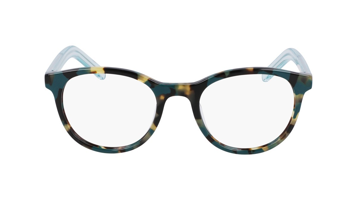 Brillen Converse CV5081 (446) farbe teal tokyo tortoise form rund gläser demo