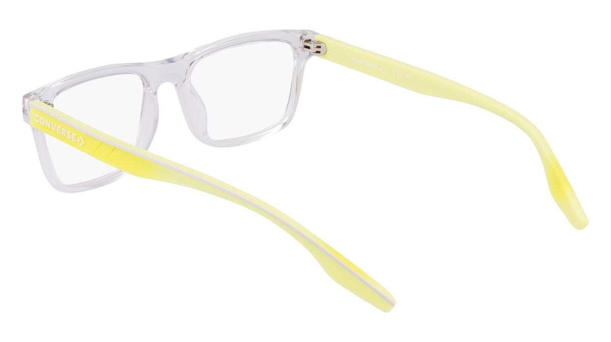 Brillen Converse CV5086MAG-SET (970) farbe crystal clear form rechteckig gläser solid smoke w/sour candy mirror