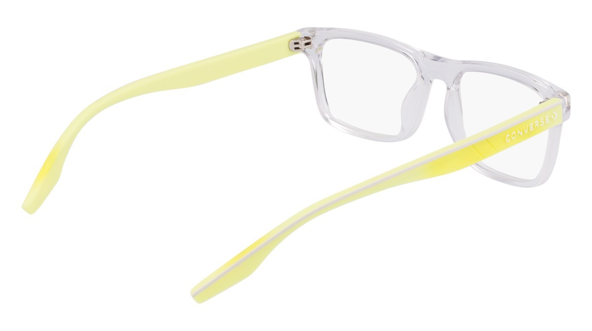 Brillen Converse CV5086MAG-SET (970) farbe crystal clear form rechteckig gläser solid smoke w/sour candy mirror