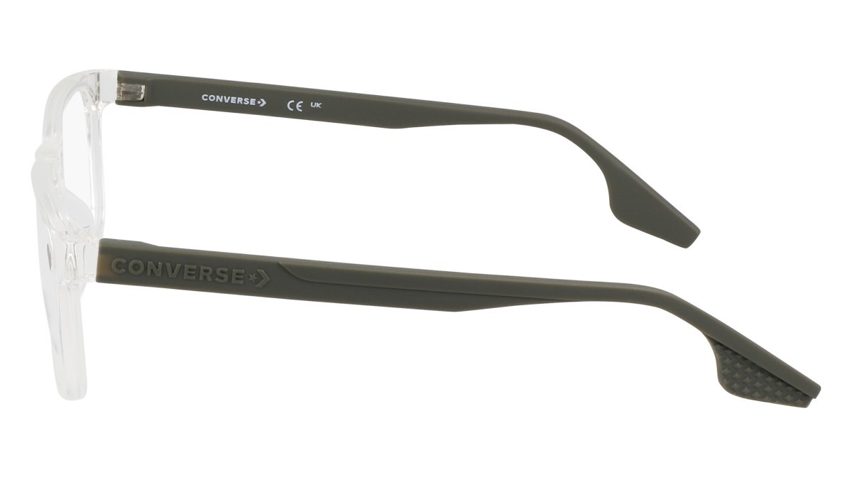 Eyeglasses Converse CV5104 N (970) color crystal clear/cave green shape rectangle 