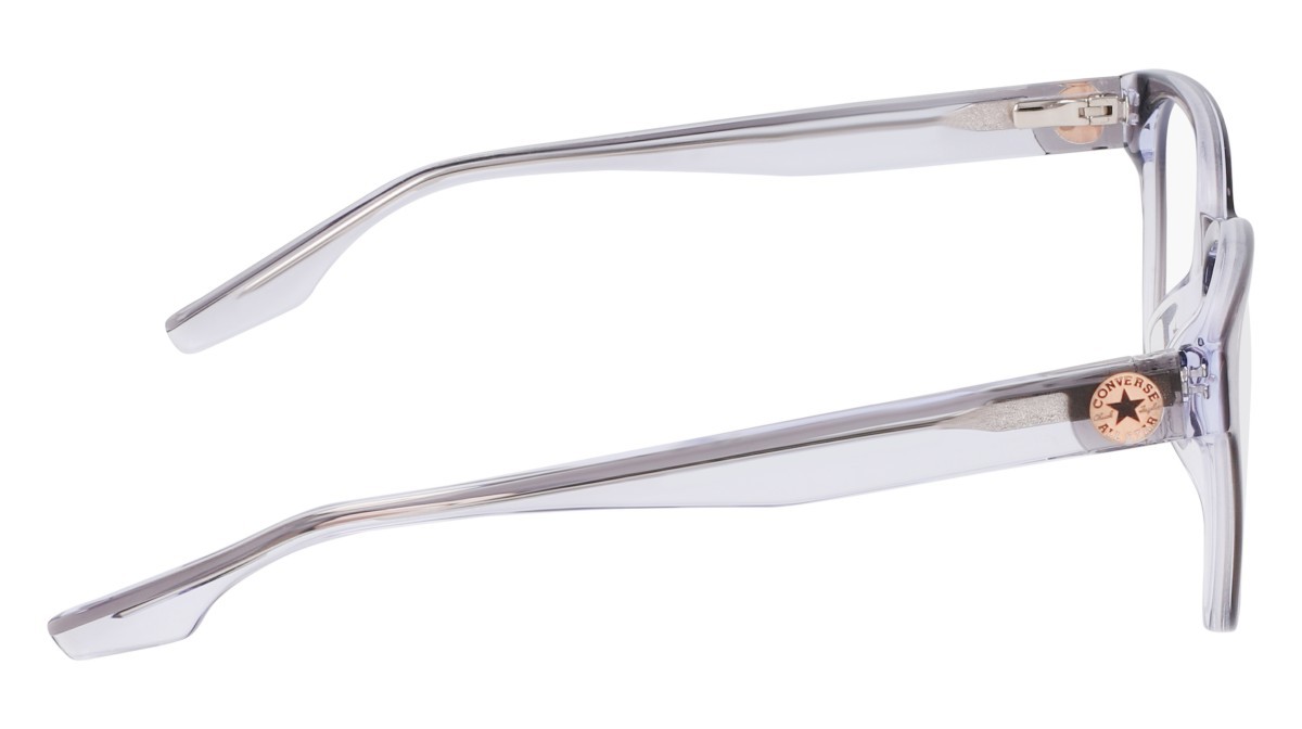 Eyeglasses Converse CV5114 (032) color crystal grey/clear laminate shape square lenses crystal grey/clear laminate