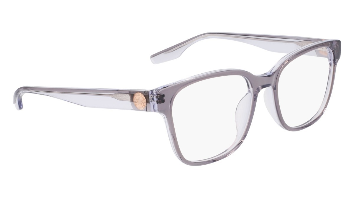 Eyeglasses Converse CV5114 (032) color crystal grey/clear laminate shape square lenses crystal grey/clear laminate