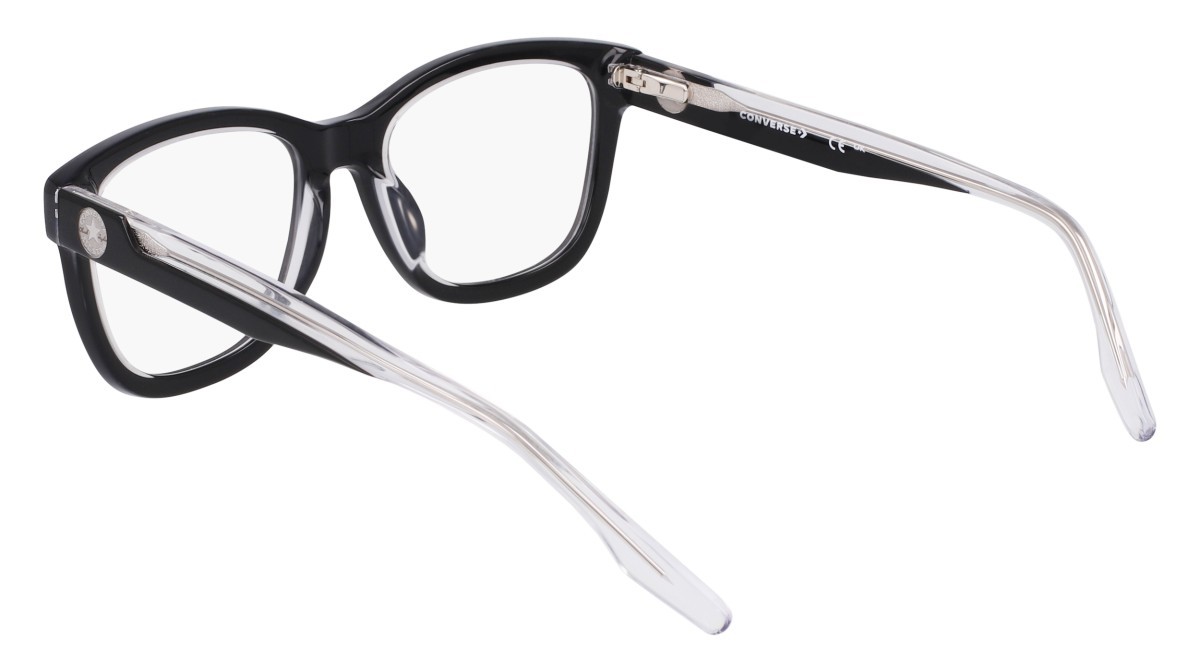 Brillen Converse CV5118 (009) farbe black/crystal laminate form quadratisch gläser black/crystal laminate