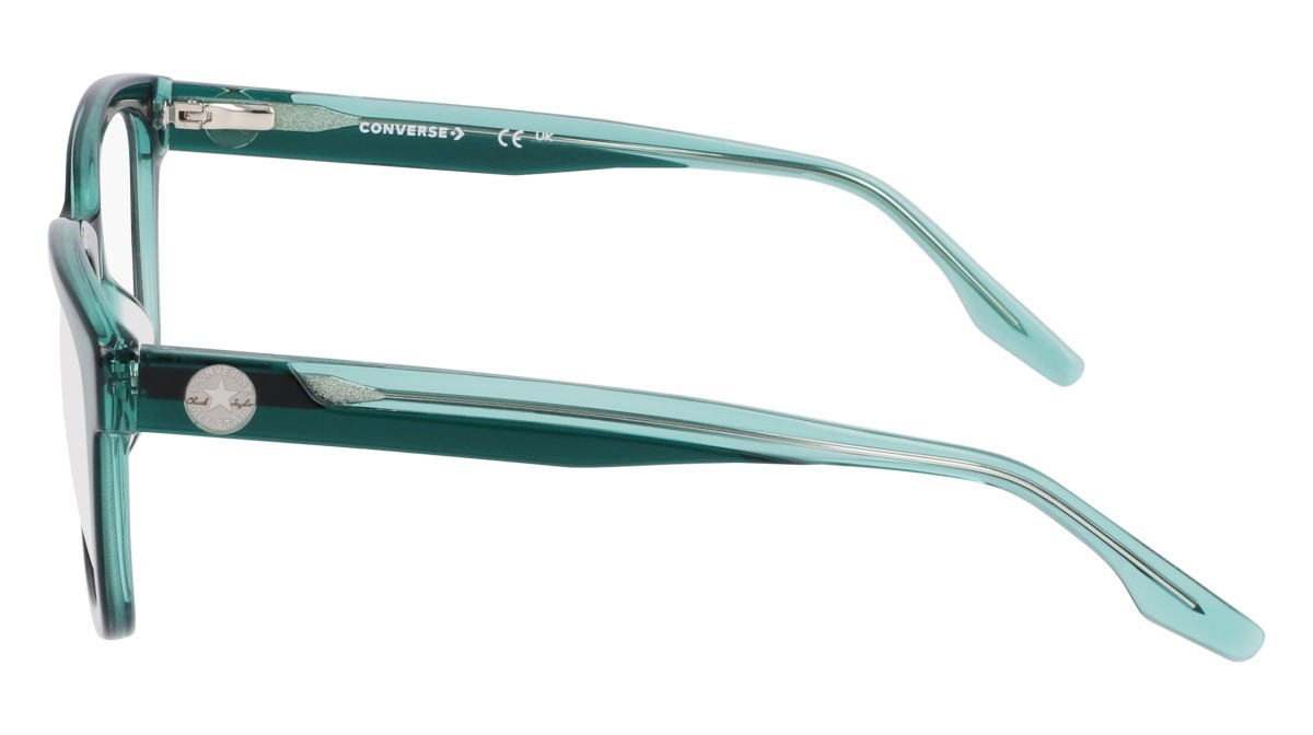 Brillen Converse CV5118 (322) farbe crystal teal laminate form quadratisch gläser crystal teal laminate