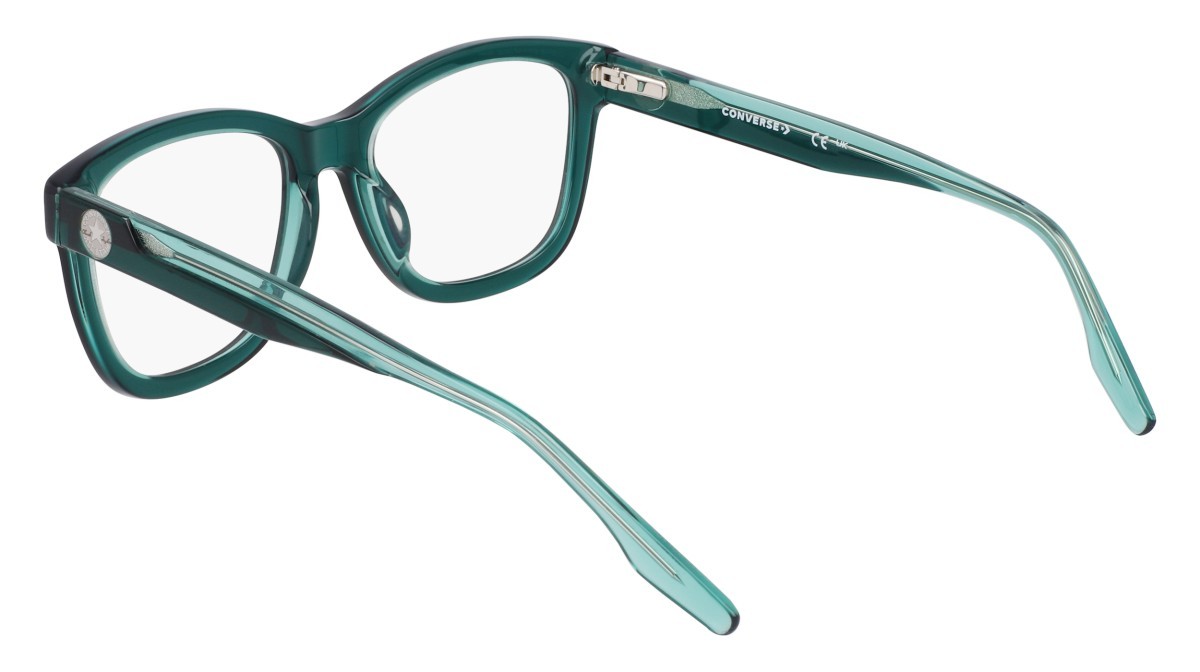 Brillen Converse CV5118 (322) farbe crystal teal laminate form quadratisch gläser crystal teal laminate