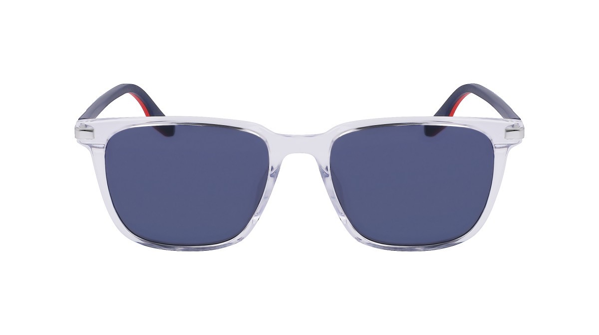 Sonnenbrillen Converse CV543S NORTH END (970) farbe crystal clear form quadratisch gläser solid blue