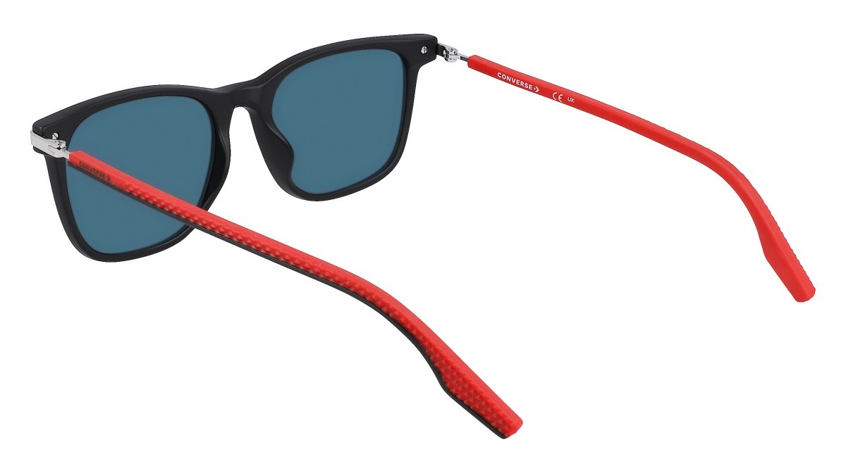 Sonnenbrillen Converse CV544S NORTH END (002) farbe matte black form rechteckig gläser red mirror