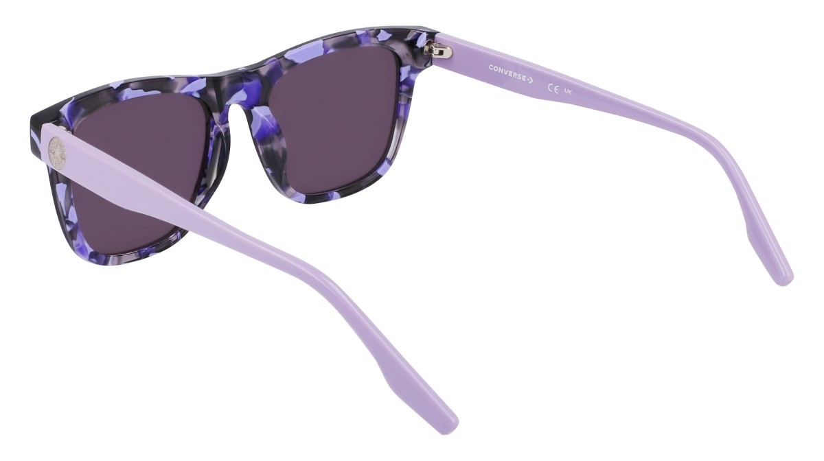 Sonnenbrillen Converse CV557S ALL STAR (065) farbe smoke/lilac tortoise form quadratisch gläser grey