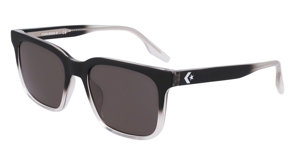 Sonnenbrillen Converse CV559S N ADVANCE II (009) farbe black/crystal gradient form quadratisch gläser solid smoke