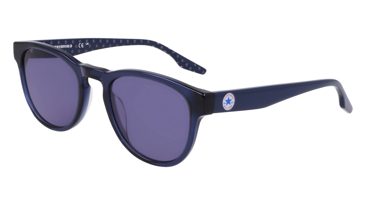 Sonnenbrillen Converse CV560S ALL STAR (412) farbe crystal converse navy form rund gläser blue solid