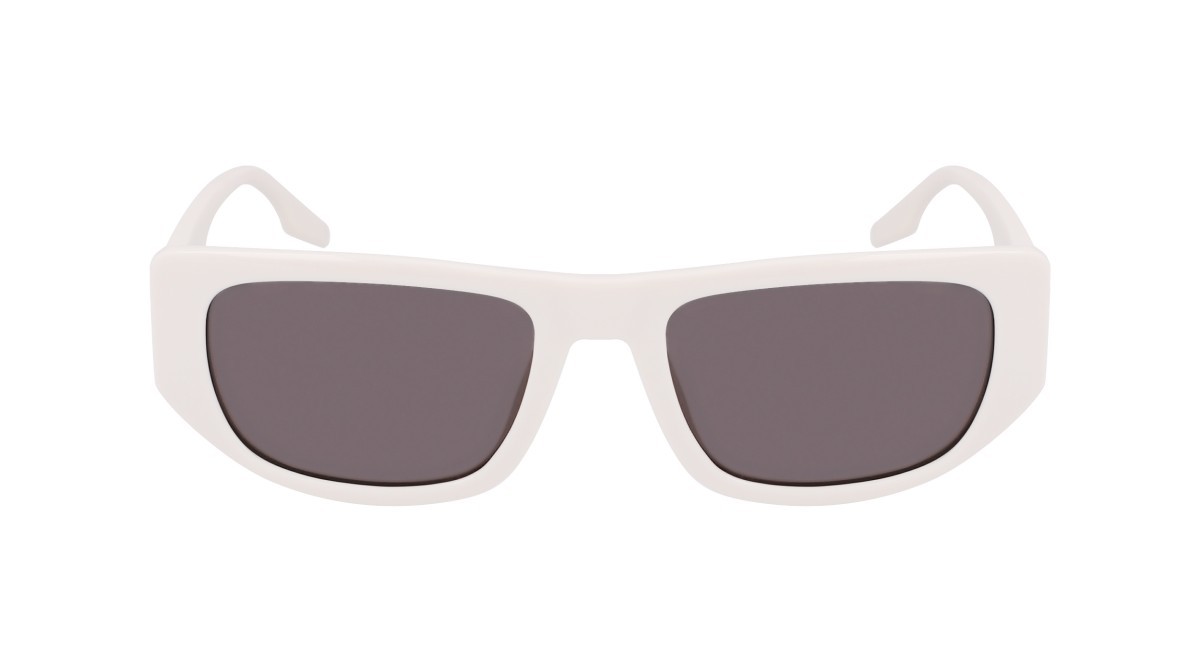 Sunglasses Converse CV566S (101) color vintage white shape rectangle lenses solid smoke