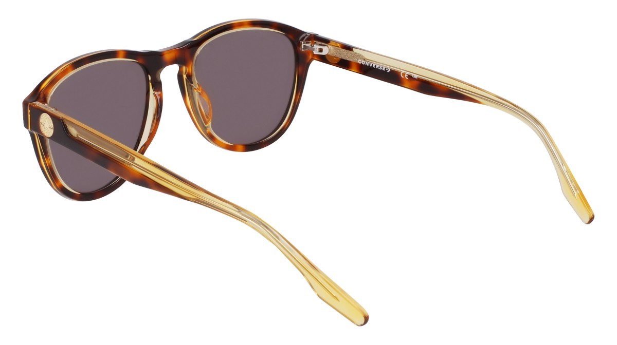 Sonnenbrillen Converse CV567S (243) farbe soft tortoise/amber laminate form aviator gläser solid green