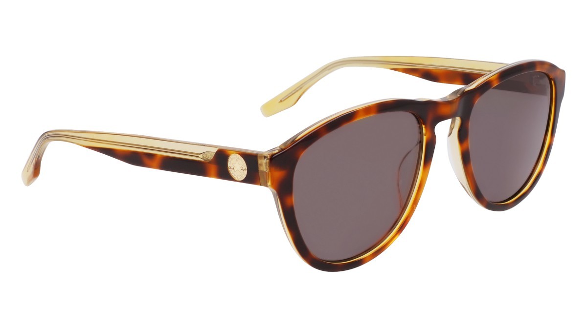 Sonnenbrillen Converse CV567S (243) farbe soft tortoise/amber laminate form aviator gläser solid green