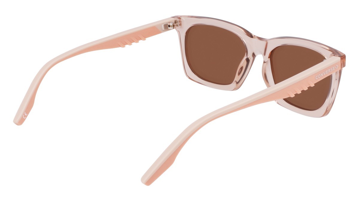 Sonnenbrillen Converse CV568S (264) farbe crystal warm clay form rechteckig gläser solid brown