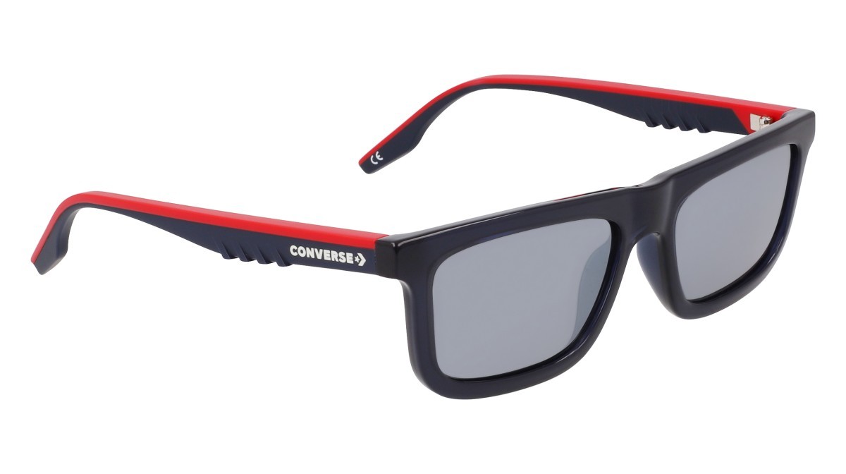 Sonnenbrillen Converse CV569S (411) farbe crystal obsidian form rechteckig gläser gunmetal mirror