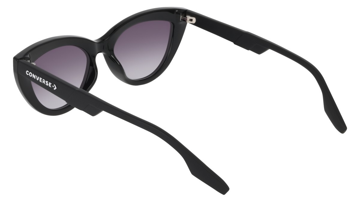 Sunglasses Converse CV575S (001) color black shape cat eye lenses gradient grey
