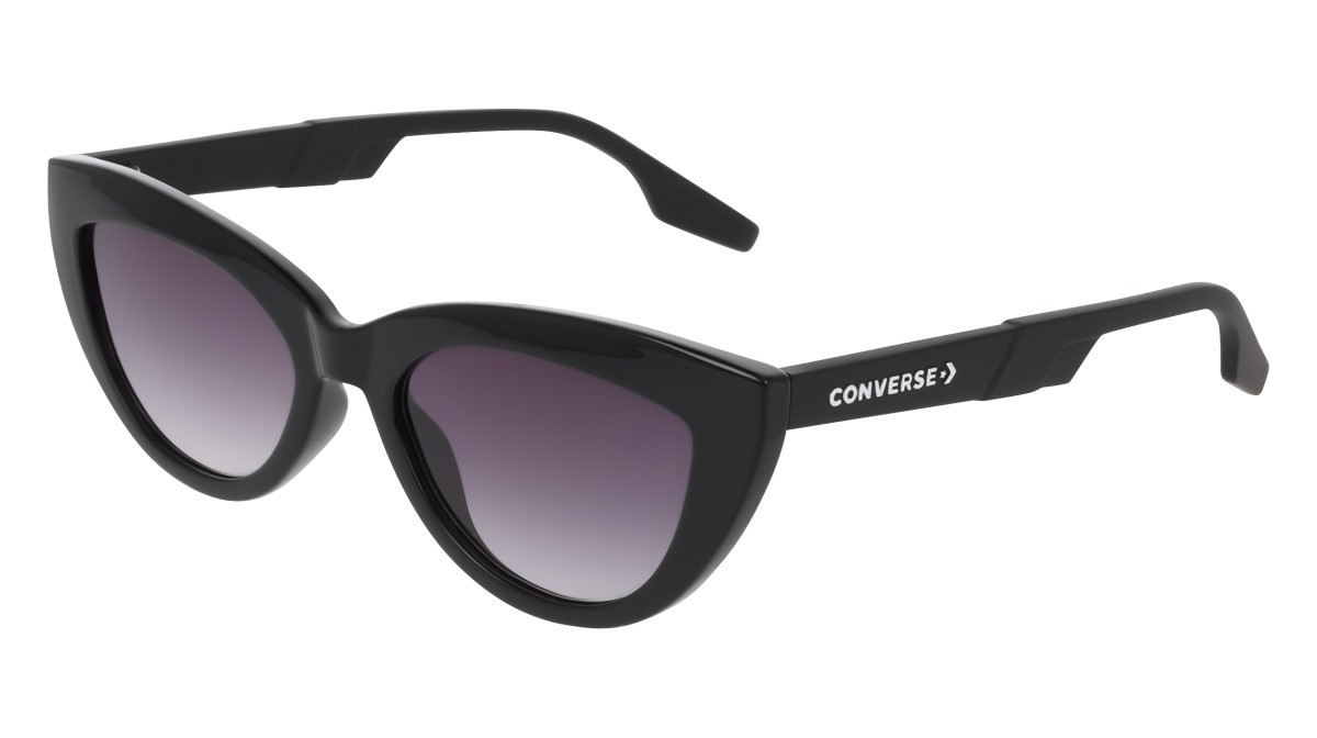 Sunglasses Converse CV575S (001) color black shape cat eye lenses gradient grey