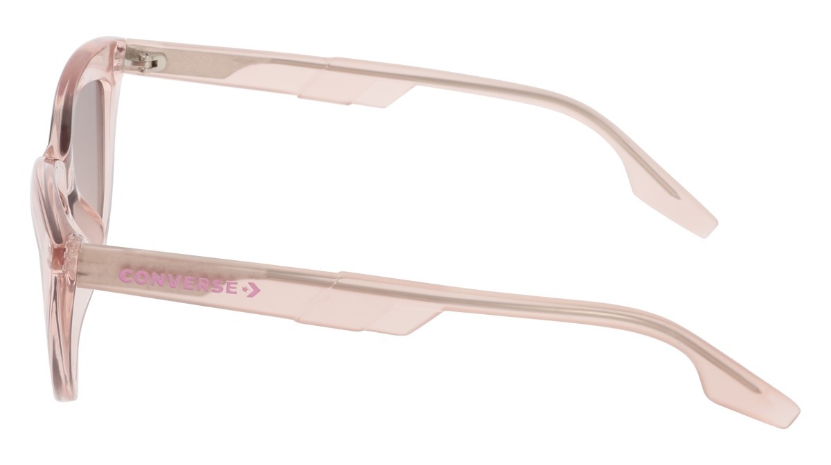 Sunglasses Converse CV575S (684) color crystal pale petal shape cat eye lenses brown/pink gradient