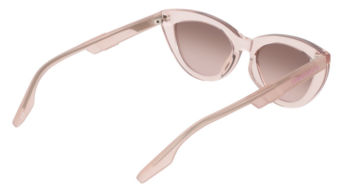 Sunglasses Converse CV575S (684) color crystal pale petal shape cat eye lenses brown/pink gradient