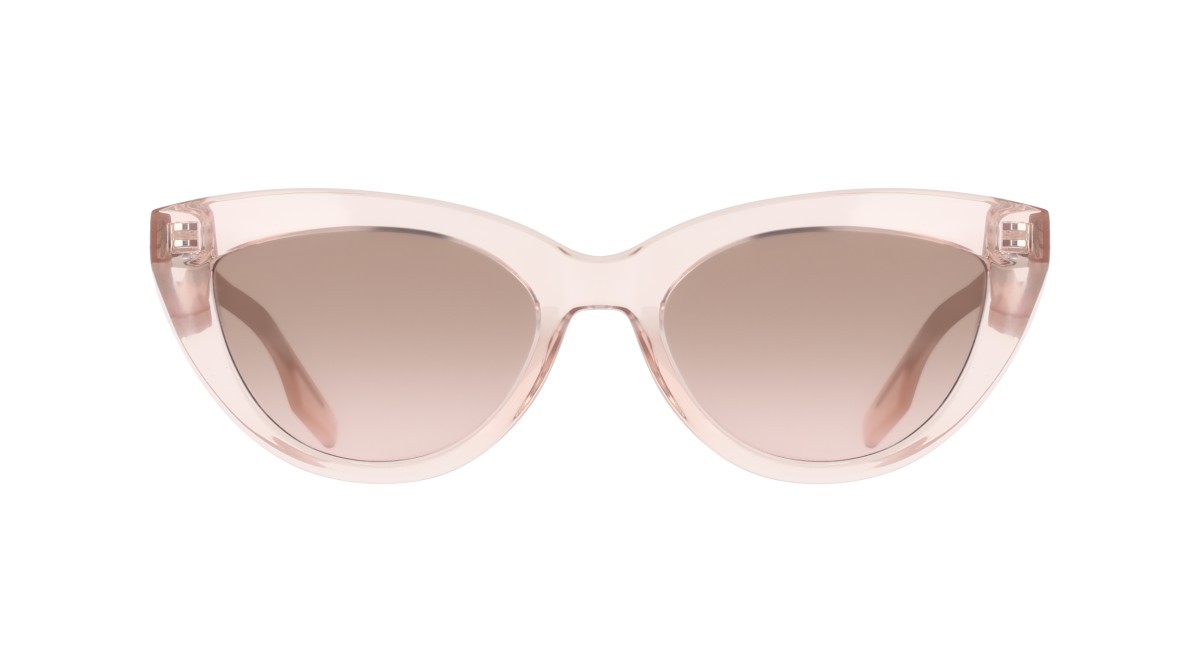 Sunglasses Converse CV575S (684) color crystal pale petal shape cat eye lenses brown/pink gradient
