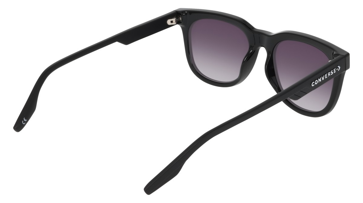 Sunglasses Converse CV579S (001) color black shape round lenses gradient grey