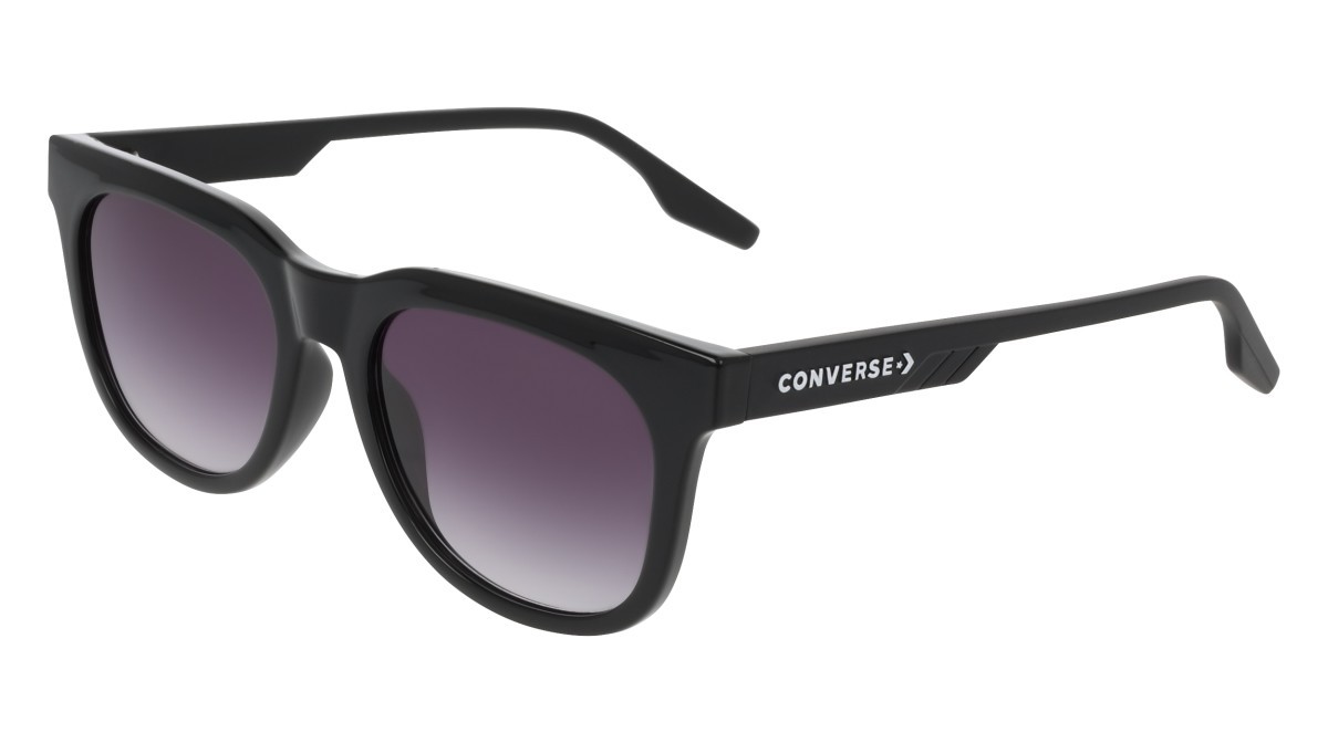 Sunglasses Converse CV579S (001) color black shape round lenses gradient grey