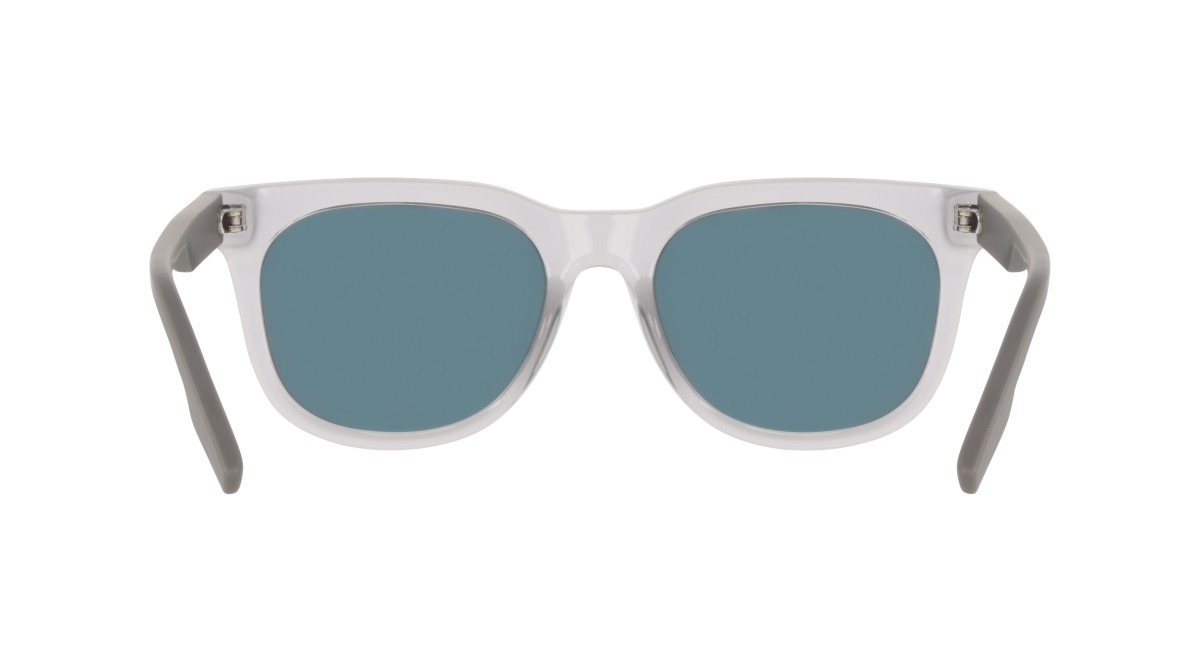 Sunglasses Converse CV579S (021) color crystal classic grey shape round lenses solid blue with peach mirror