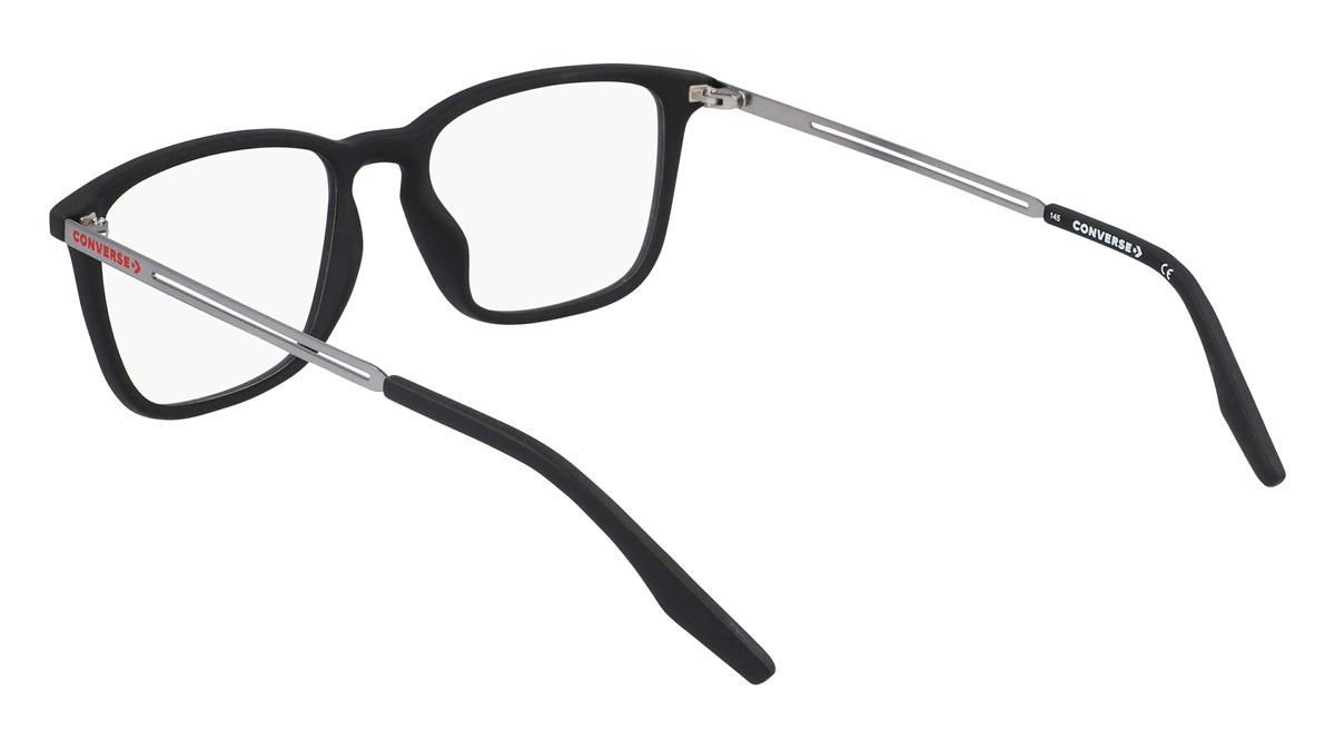 Eyeglasses Converse CV8000 (001) color matte black shape square 