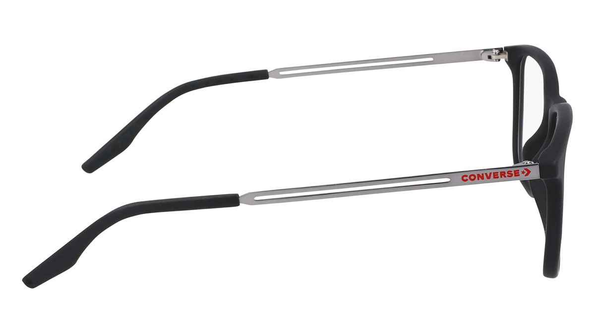 Eyeglasses Converse CV8000 (001) color matte black shape square 