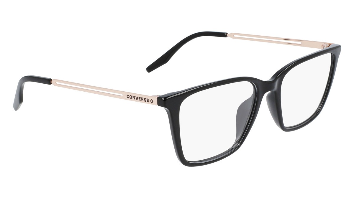Eyeglasses Converse CV8002 (001) color black shape square 