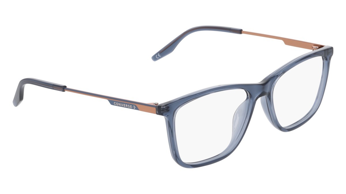 Eyeglasses Converse CV8013 (422) color crystal lakeside blue shape rectangle 
