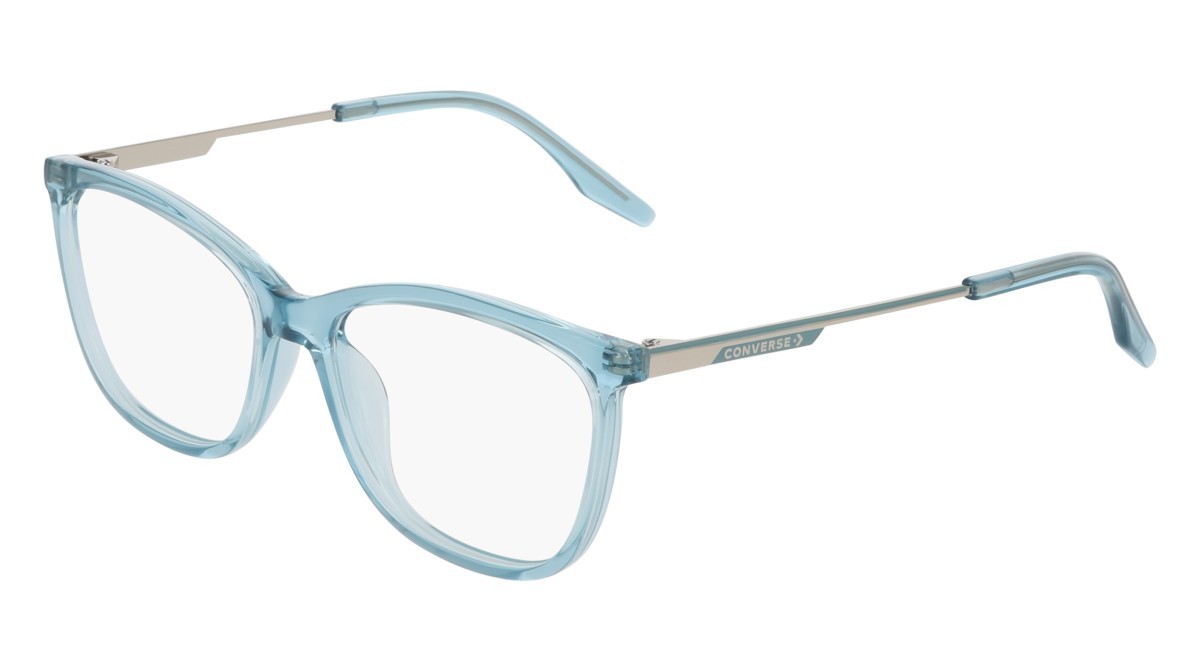Eyeglasses Converse CV8014 (448) color crystal vernal pool shape cat eye 