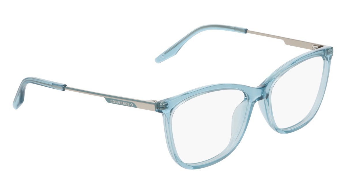 Eyeglasses Converse CV8014 N (448) color crystal vernal pool shape cat eye 