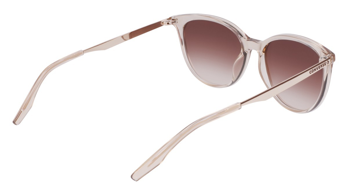 Sonnenbrillen Converse CV801S ELEVATE (278) farbe crystal papyrus form cat-eye gläser grad caramel