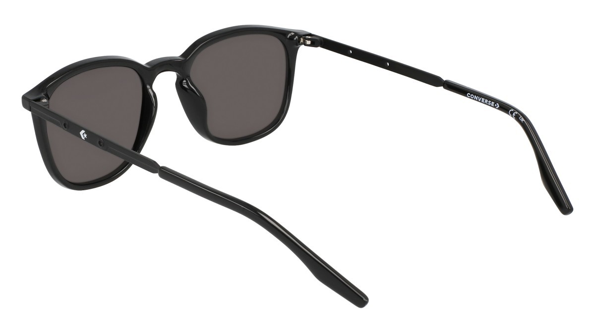 Sonnenbrillen Converse CV802S (001) farbe black form rund gläser solid smoke