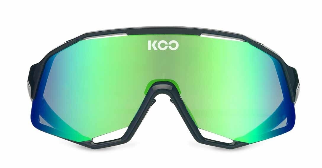Occhiali da sole Koo Demos OEY00005616 colore demos black lenti green mirror lens