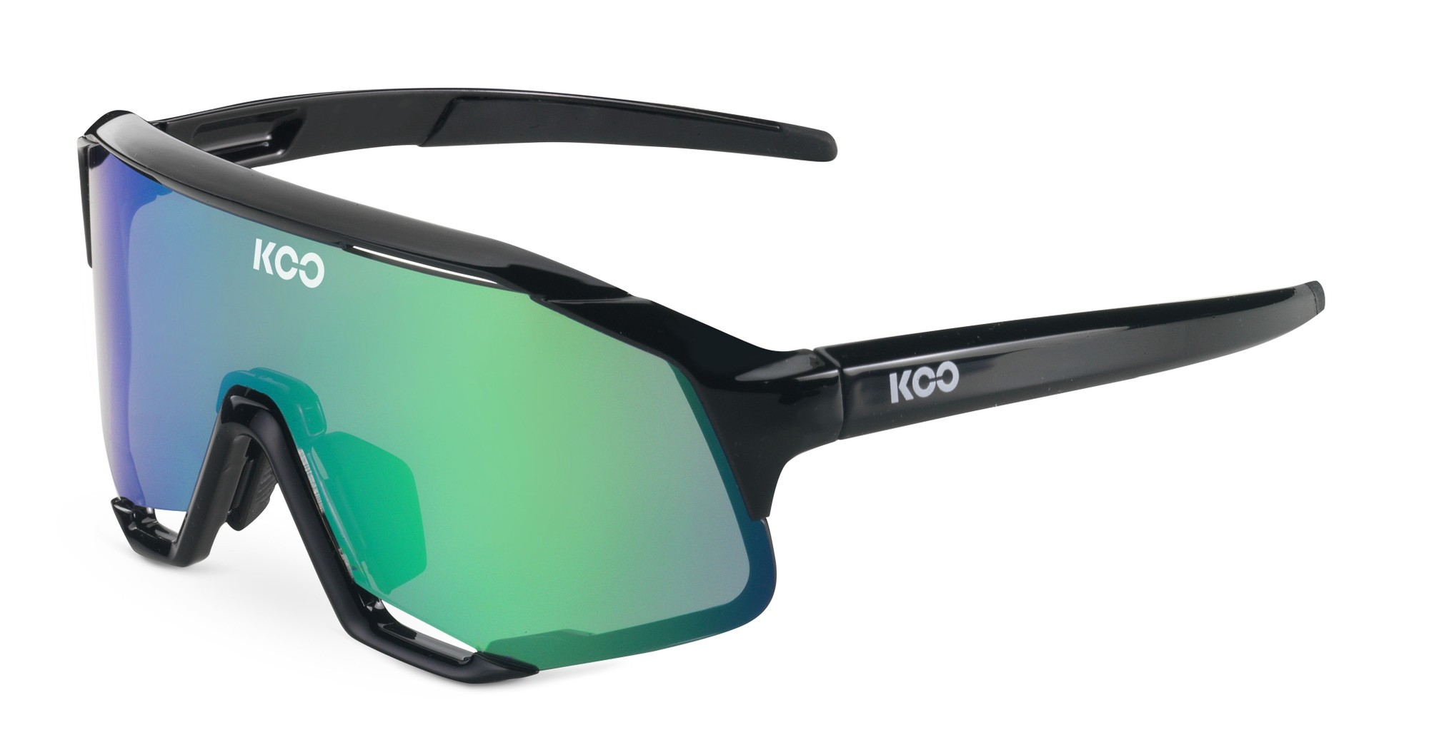 Occhiali da sole Koo Demos OEY00005616 colore demos black lenti green mirror lens