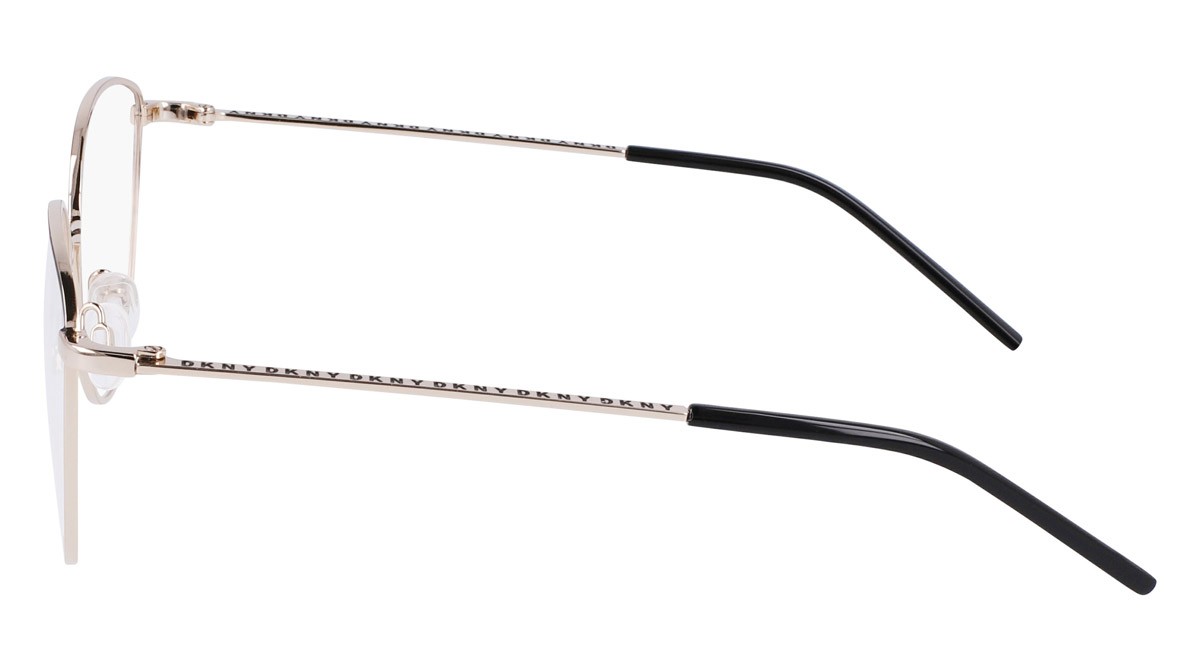 Brillen Dkny DK1027 (001) farbe black/gold form cat-eye 