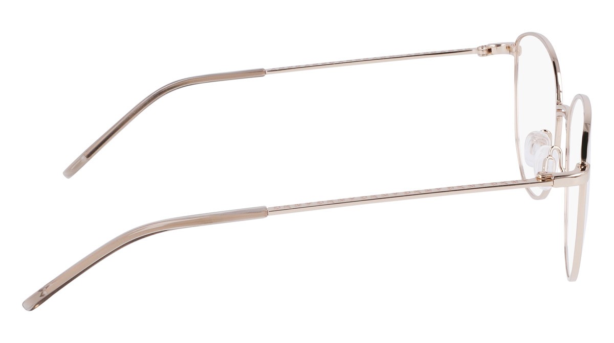 Brillen Dkny DK1027 (272) farbe taupe/gold form cat-eye 