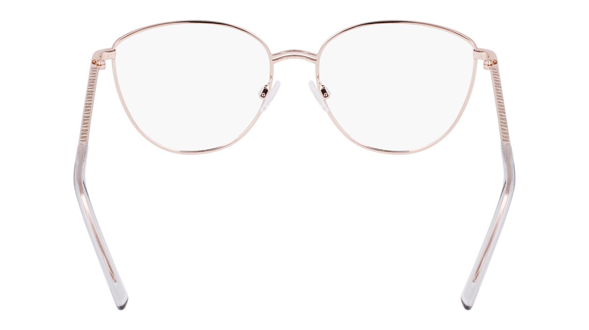 Brillen Dkny DK1027 (310) farbe slate sage/rose gold form cat-eye 