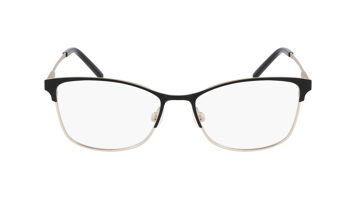 Brillen Dkny DK1028 (001) farbe black/gold form rechteckig 
