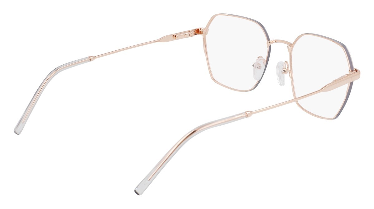 Eyeglasses Dkny DK1033 (770) color rose gold shape rectangle 