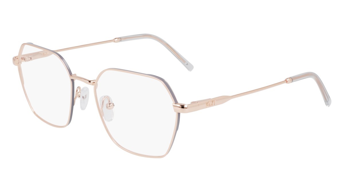 Eyeglasses Dkny DK1033 N (770) color rose gold shape rectangle 