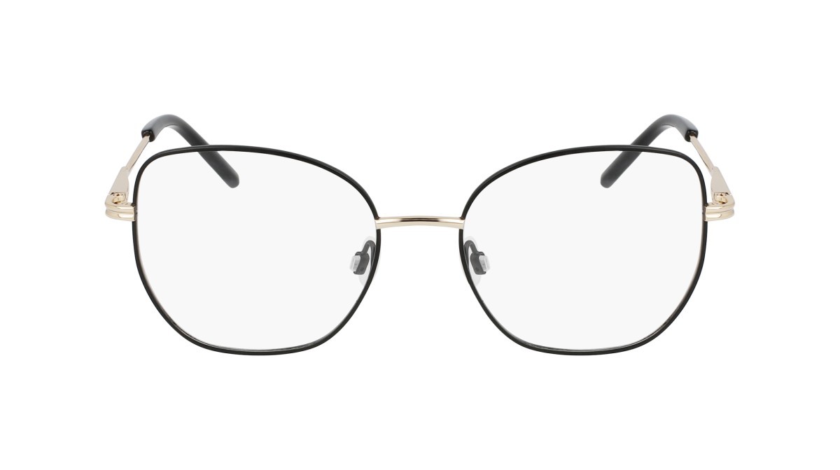 Brillen Dkny DK1034 (001) farbe black/gold form schmetterling 