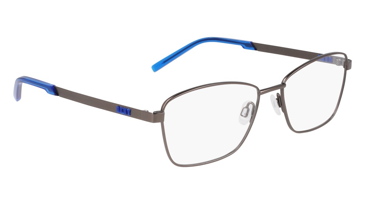 Brillen Dkny DK1035 (070) farbe satin gunmetal form pantos 