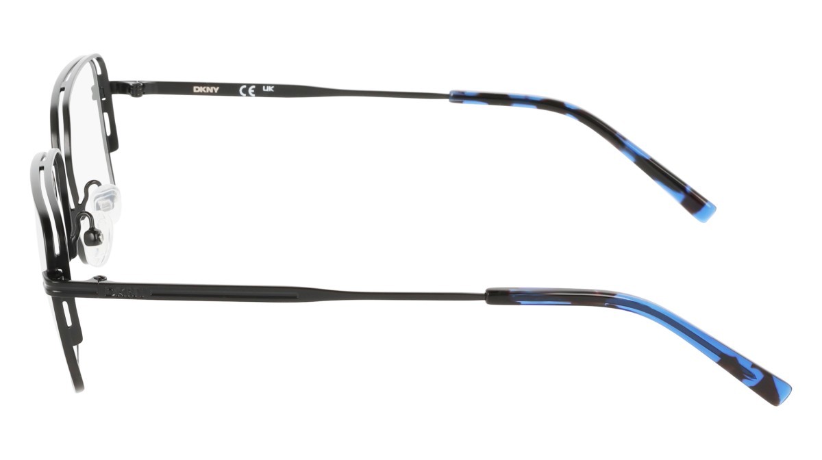 Eyeglasses Dkny DK1036 (001) color satin black shape square 