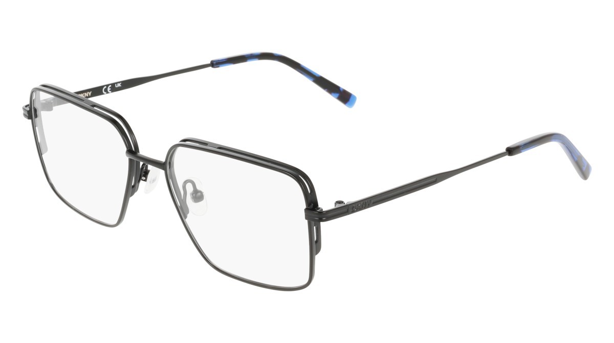 Eyeglasses Dkny DK1036 (001) color satin black shape square 