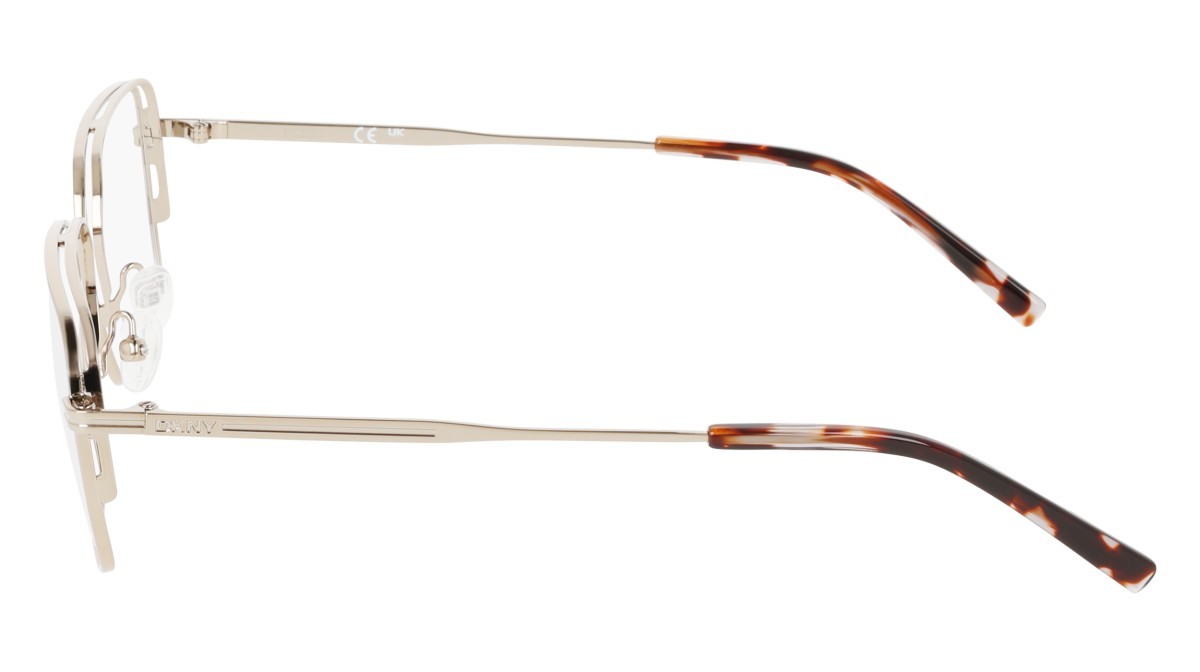 Brillen Dkny DK1036 N (740) farbe champagne form quadratisch 
