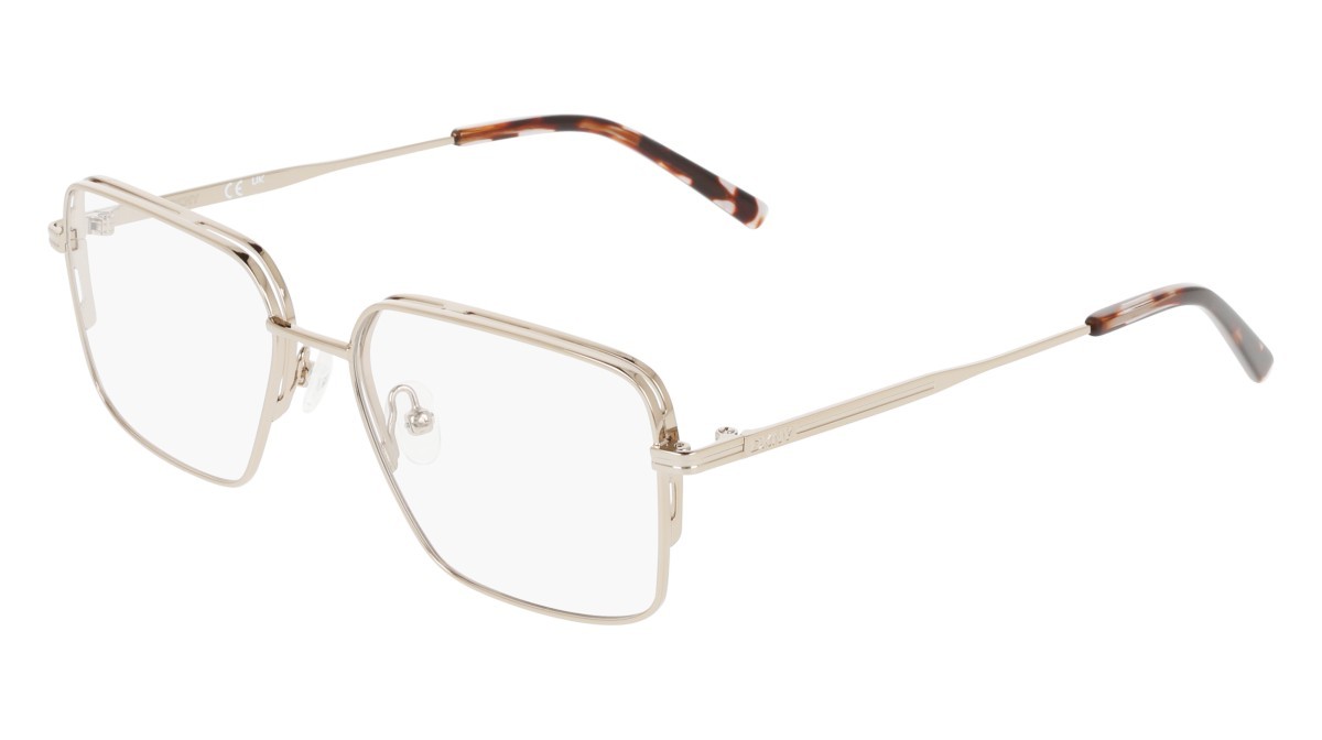 Brillen Dkny DK1036 N (740) farbe champagne form quadratisch 